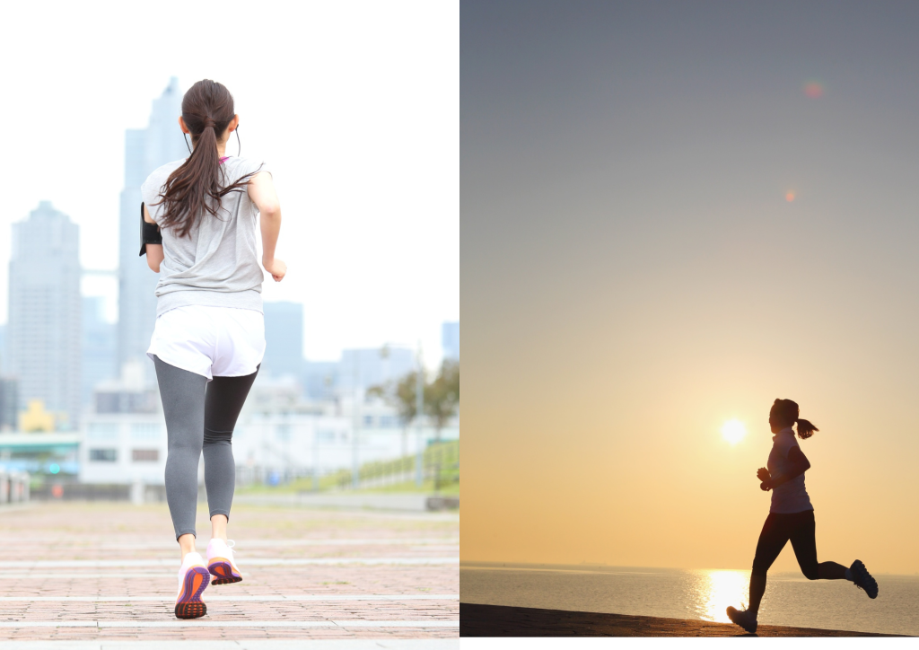 ランニング女性